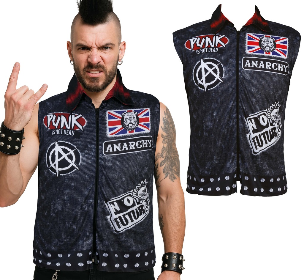 [148334] Chaleco Punki Talla L