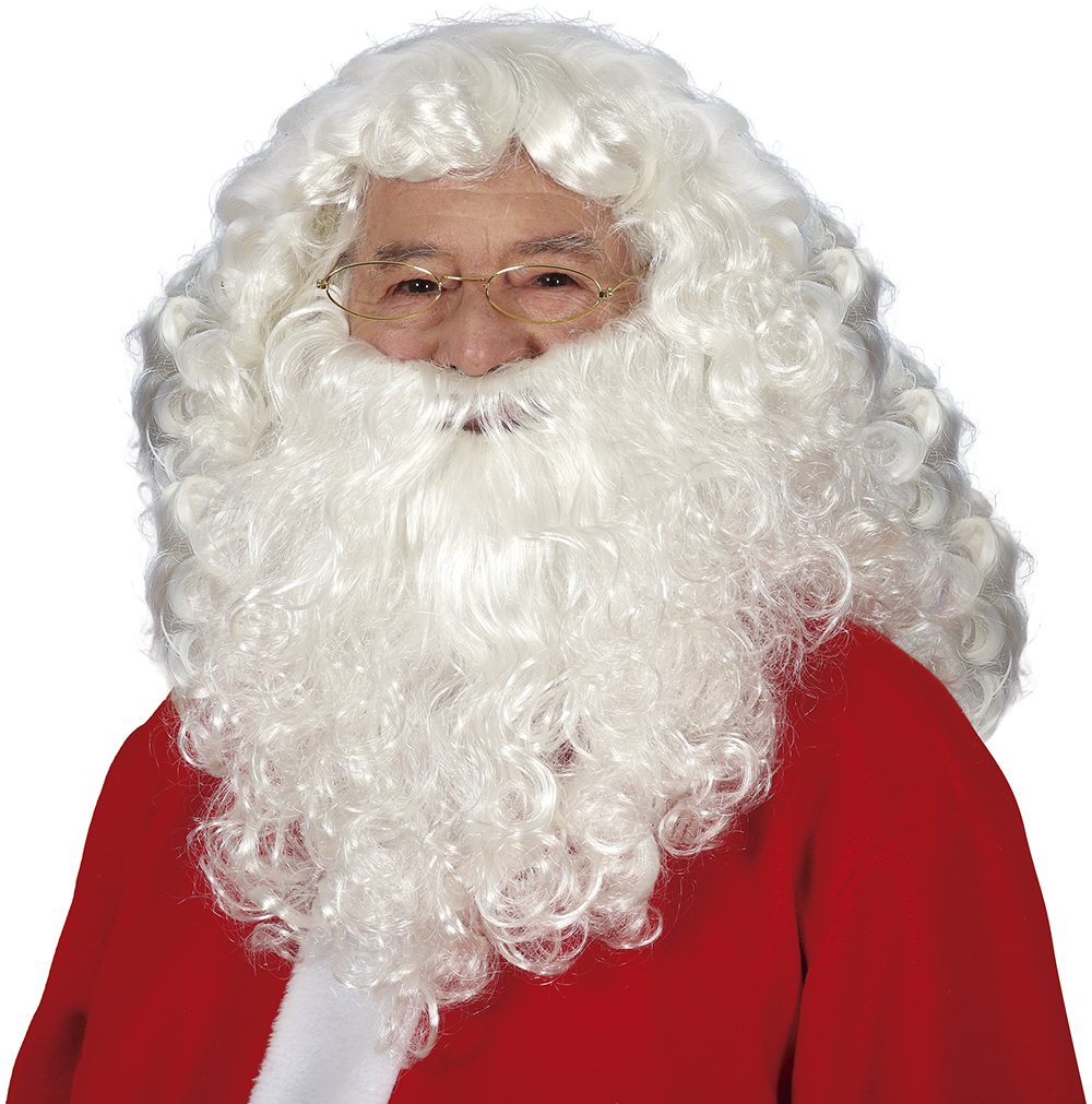 [148337] Peluca y Barba Noel en Caja
