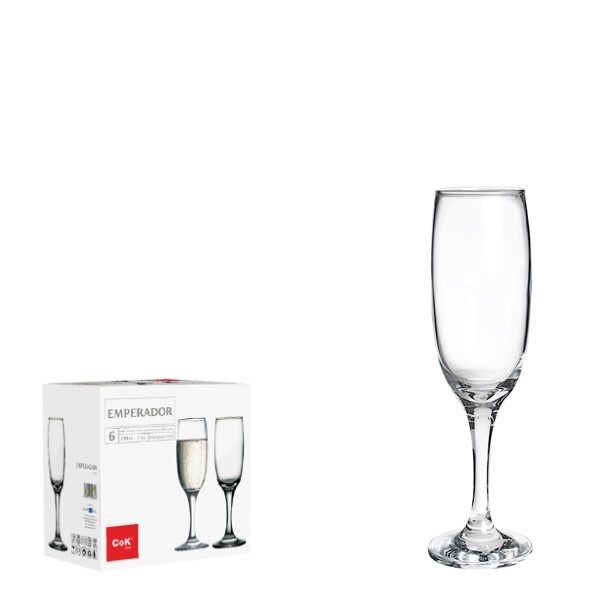 [89024] Copa Emperador Flauta Cok 21.5CL C 6 UDS