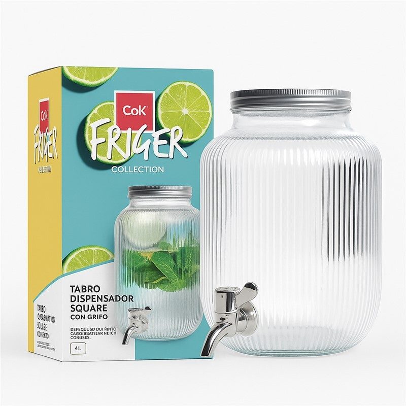 [147721] Tarro Dispensador Cok Grifo Friger 4 L