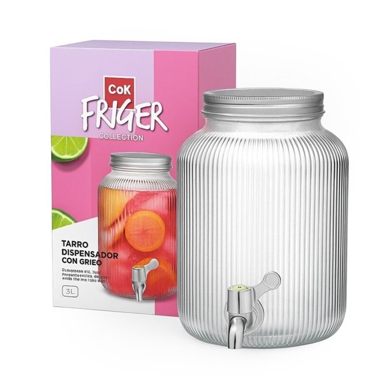 [147722] Tarro Dispensador Cok Grifo Friger 3 L