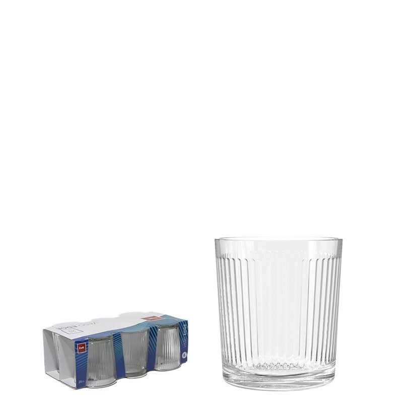 [147717] Vaso Agua Edge 25 CL 6 UDS