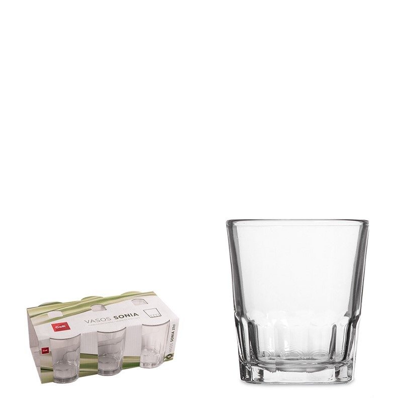 [123404] Vaso Agua Sonia Cok 27 CL 6 UDS