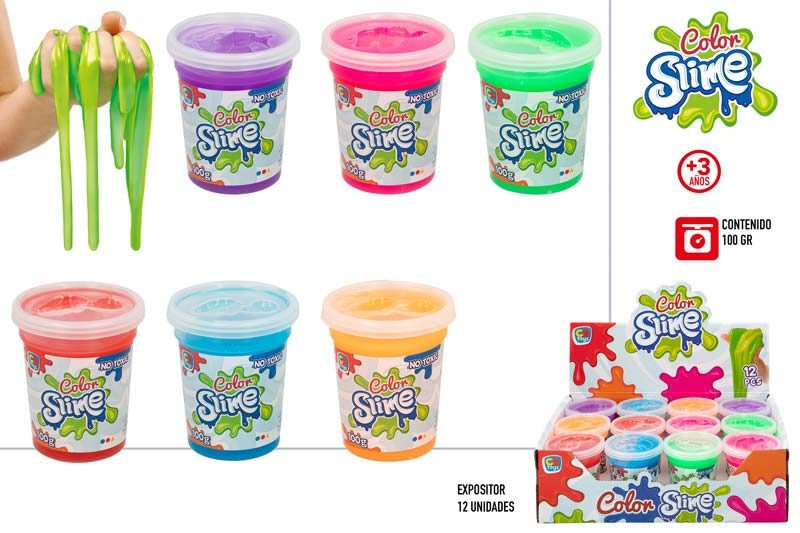 [112795] Slime Bote 100 ML 6 Surtidos