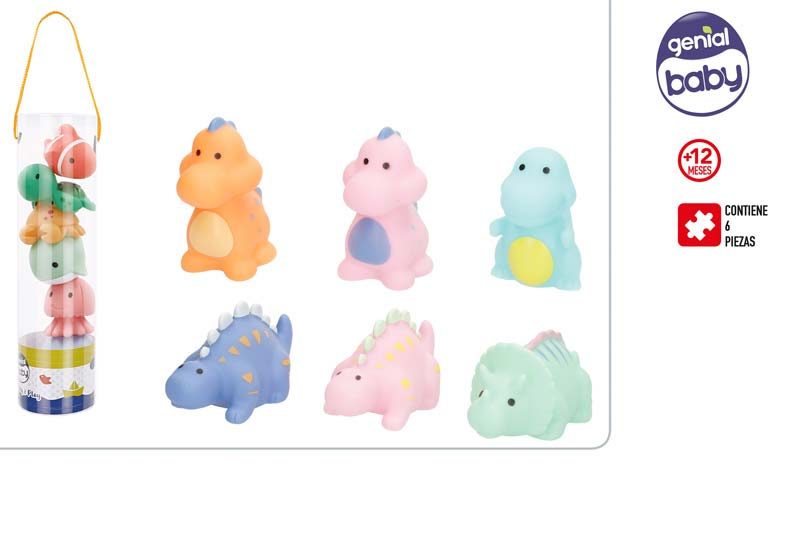 [139150] Animales Marinos Vinilo Genial Baby 6 PZAS