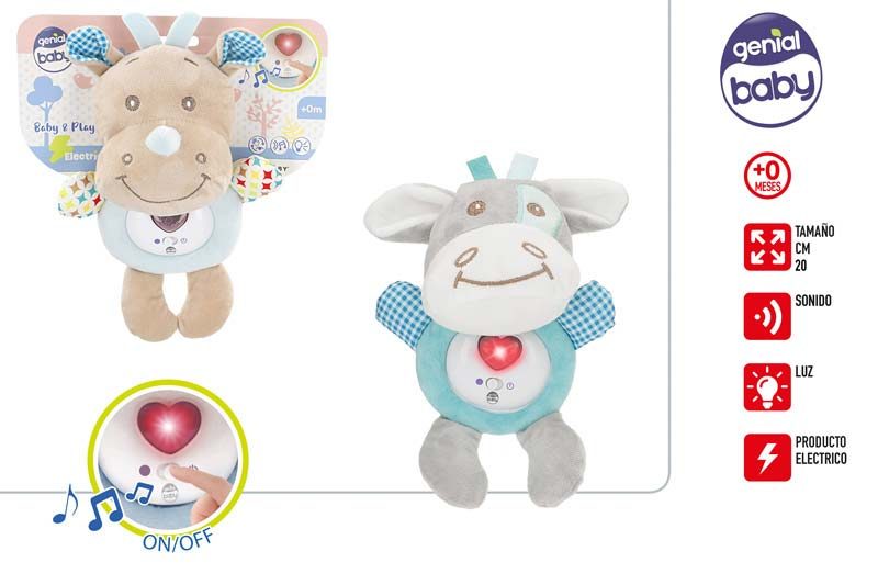 [147133] Sonajero Peluche Genial Baby + 0 Meses