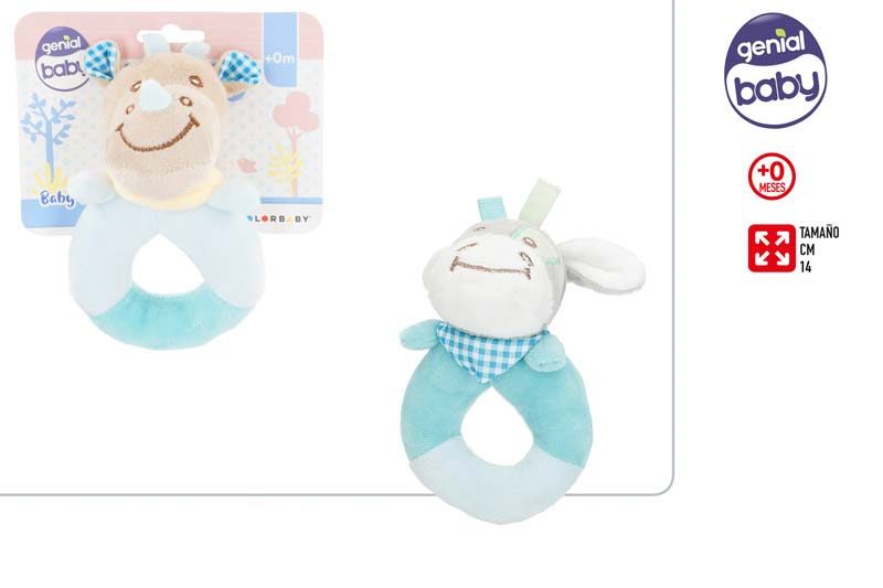 [147134] Sonajero Peluche Genial Baby + 0 Meses