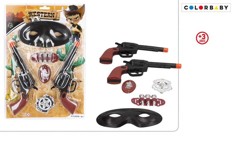 [147138] Pistolas Cowboy con Accesorios