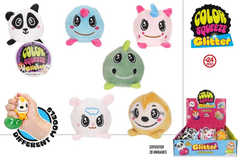 [147150] Peluche Squeezy Animales