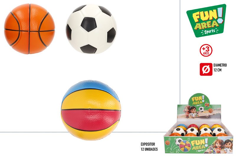 [147152] Pelota Blandita 3 Surtidos 12 CM