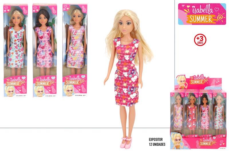 [147161] Muñeca Maniqui Isabella 4 Surtidos