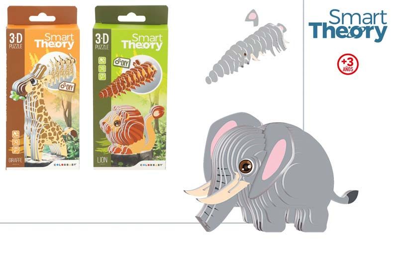 [147162] Smart Theory Puzzle 3D Animal