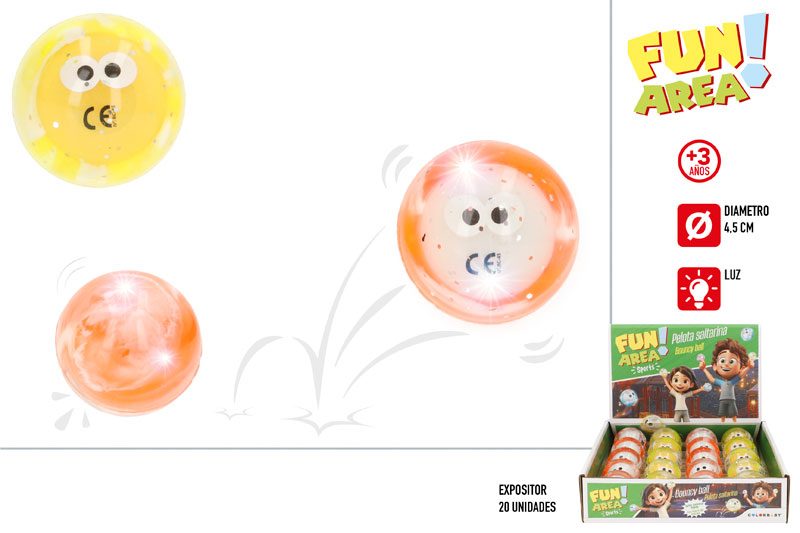 [147172] Pelota Saltarina con Luz 4.5 CM