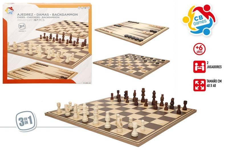[147211] Juego de Ajedrez y Back