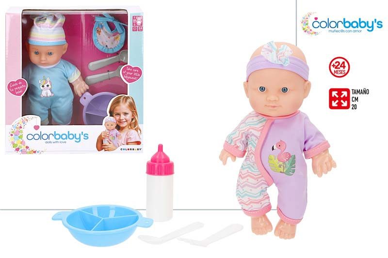 [147216] Bebe Blandito 20 CM con Accesorios