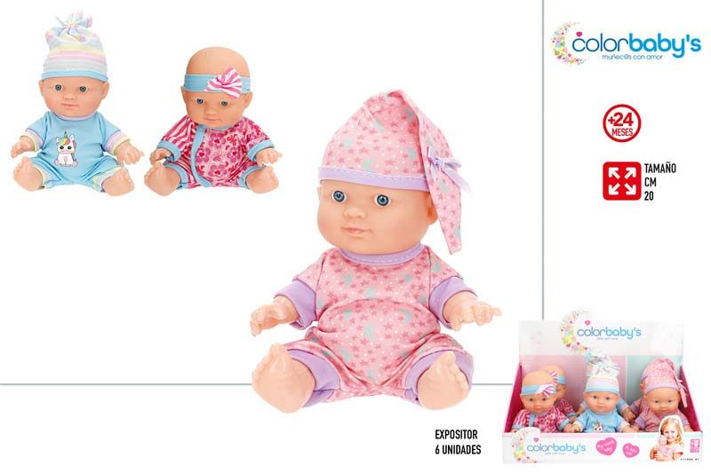 [147217] Bebe 20 CM 3 Surtidos + 24 Meses
