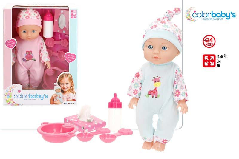 [147219] Bebe 30 CM con Accesorios