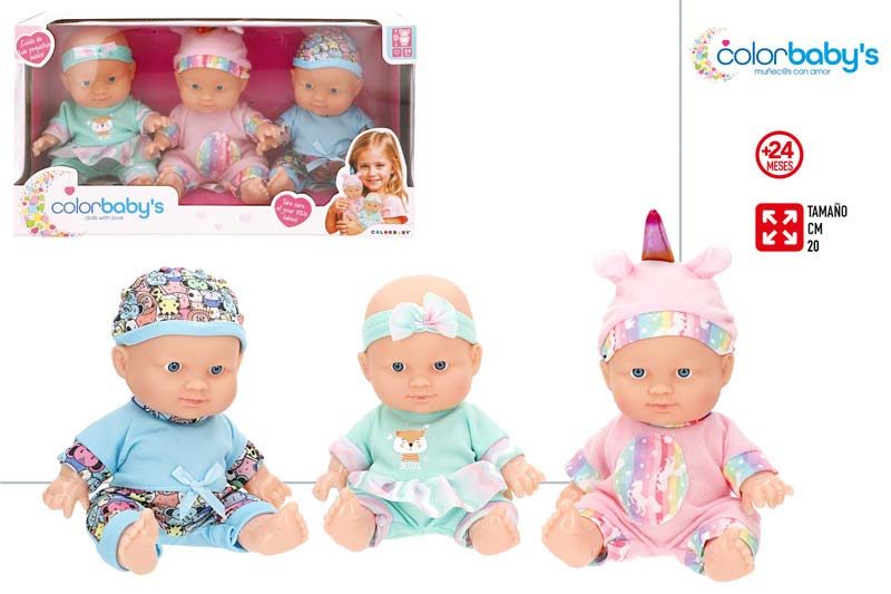 [147221] Bebe 20 CM 3 UDS