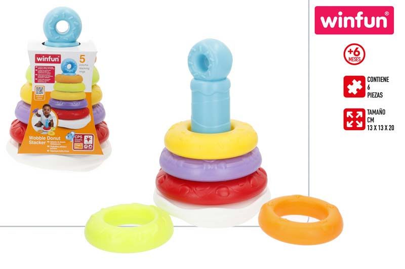 [147231] Torre Aros Apilable Winfun + 6 Meses