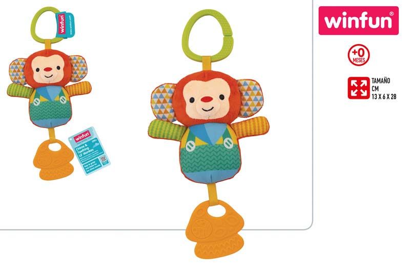 [147248] Mordedor Bebe Monkey Winfun + 0 Meses