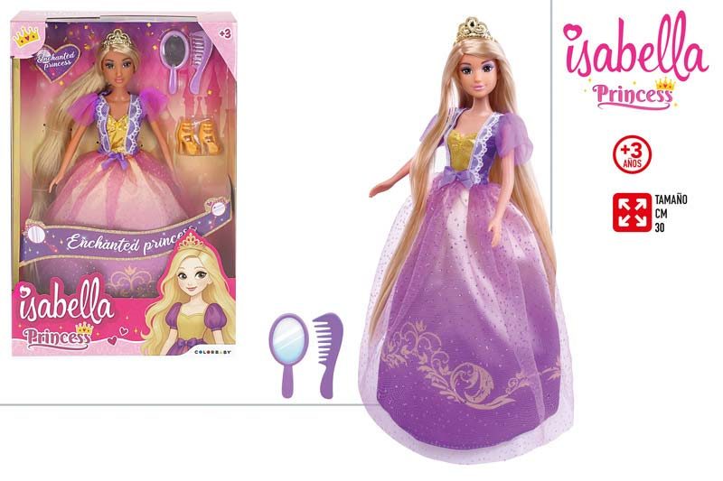 [147254] Muñeca Isabella Princesa 30 CM