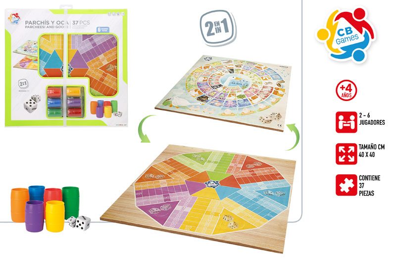 [147259] Juego Parchis 6 Jugadores