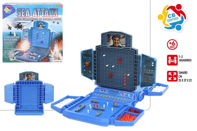 [147274] Juego Estrategico Batalla Naval+ 6 Años