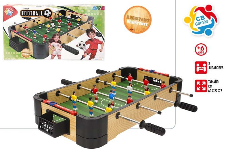 [147276] Futbolin de Mesa 40 x 22 CM + 6 Años