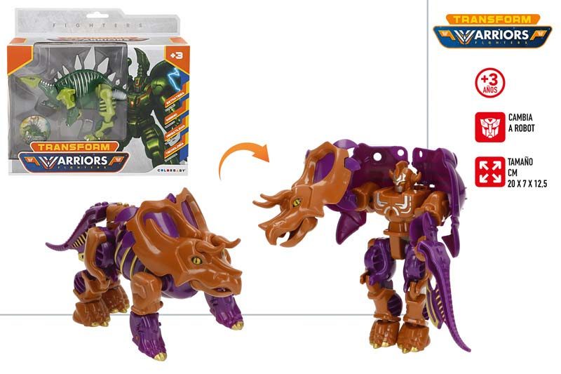 [147195] Dinosaurio Transformer Warriors