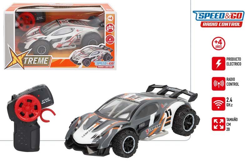 [147285] Coche Rc Rallie Xtreme 1:24 + 4 Años