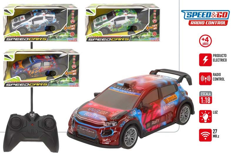 [147291] Coche Rc Racing con Luz