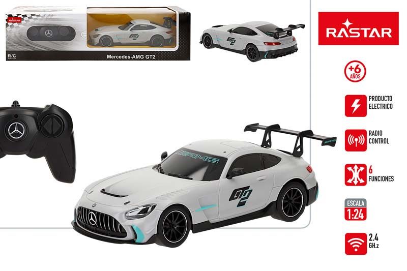 [147295] Coche Rc Mercedes -Amg GT2 1:24