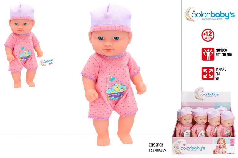 [124862] Bebe Superblandito 20 CM Colores Surtidos