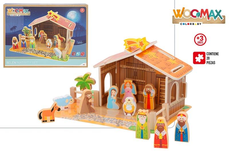 [110165] Belen Madera 20 PZAS +3 Años