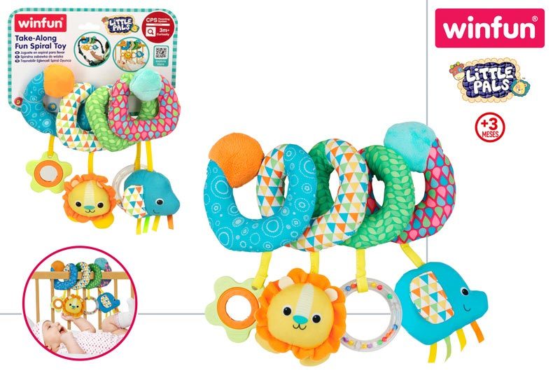 [147303] Winfun Espiral Sonajeros Bebe + 3 Meses