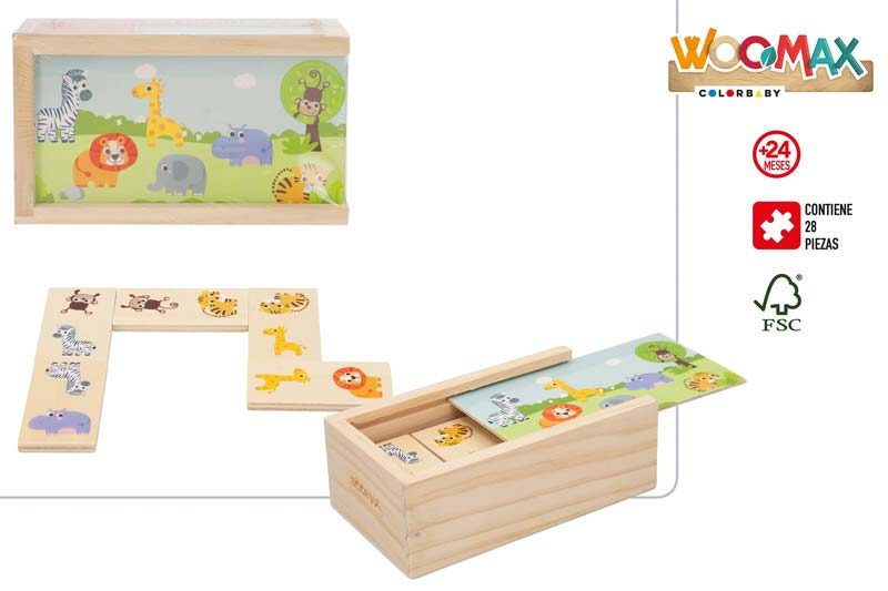[116453] Domino Madera Educativo 29PZAS +24 Meses