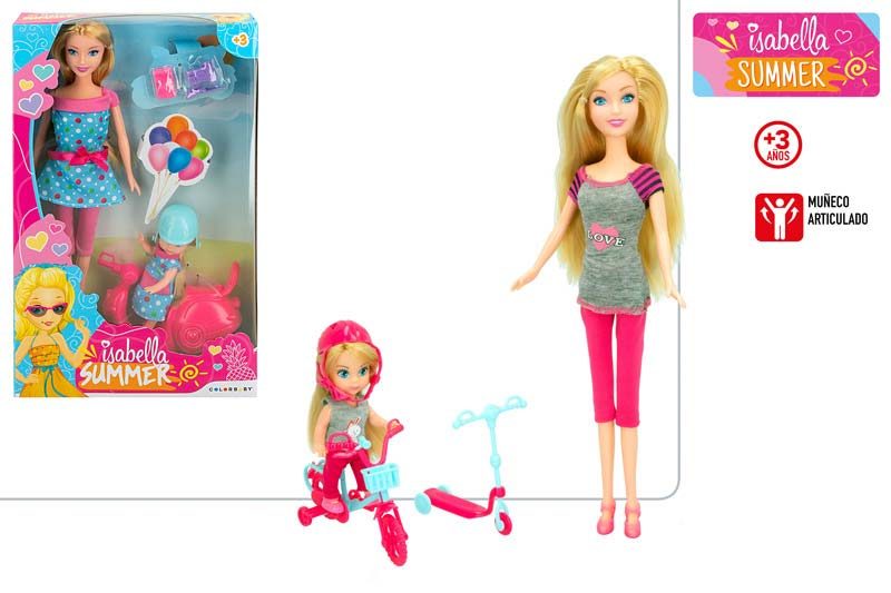 [131596] Isabella Muñeca Summer con Moto