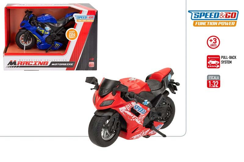 [147314] Moto Sport Racing 1:32 + 3 Años