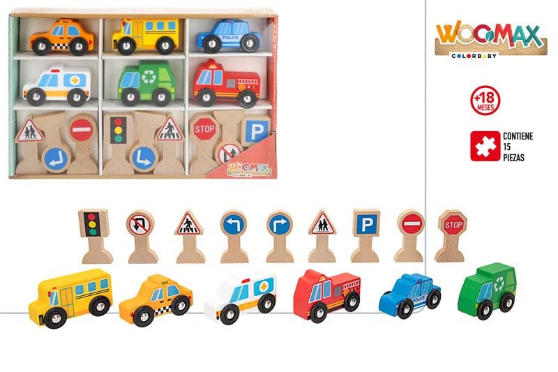 [147315] Vehiculos Madera y Señales