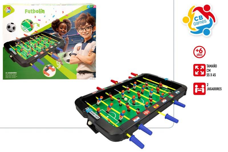 [147318] Futbolin 55 x 45 CM 22 Jugadores