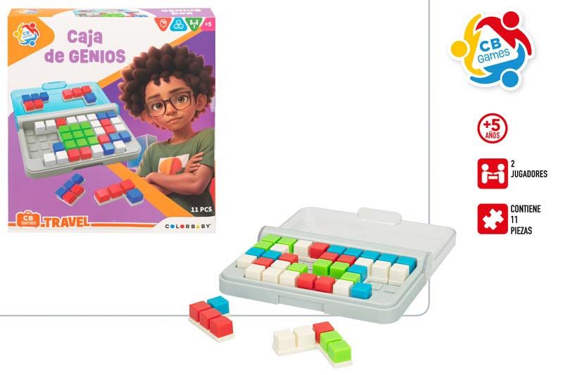 [147328] Juego Educativo Caja de Genios 11 PZAS