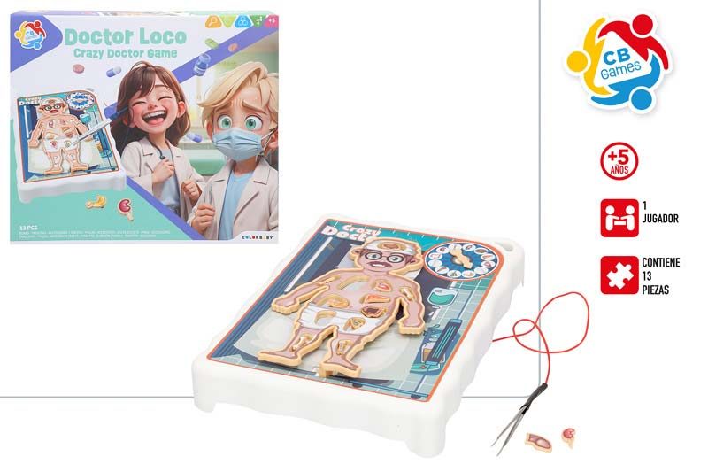 [147329] Juego Electrico Doctor Loco 13 PZAS