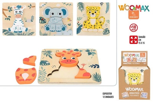 Puzzle Madera 3D Zookabee