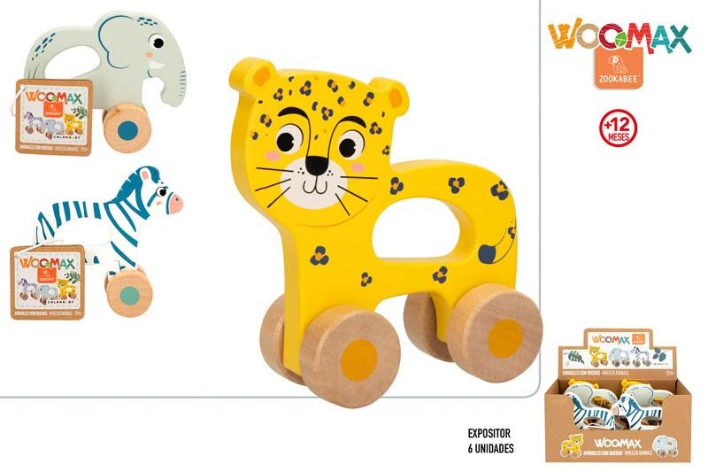 [147340] Arrastre Madera Animales
