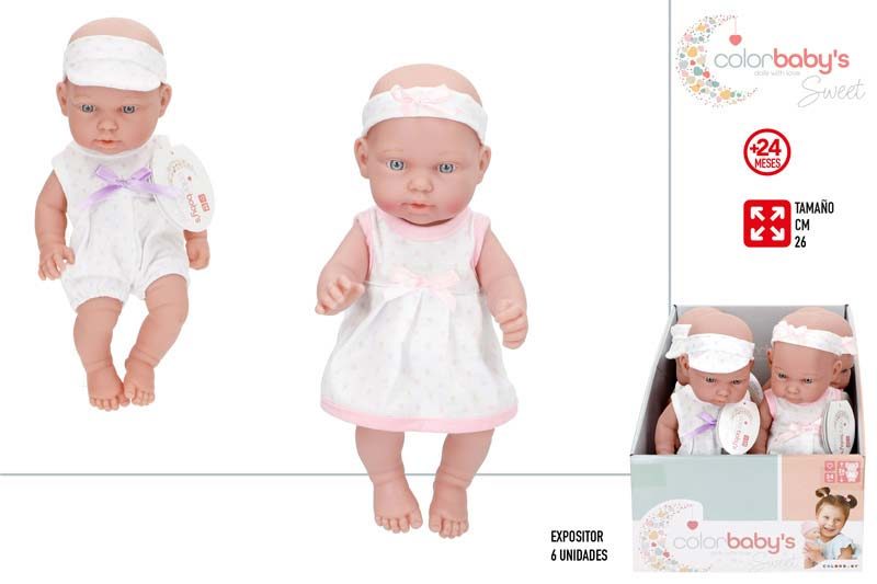 [147351] Muñeca Bebe 26 CM + 24 Meses