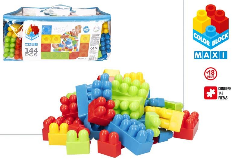 [146989] Bolsa Blocks Colores 144 PZAS