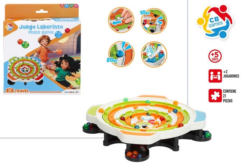 [147352] Juego Laberinto 21 PZAS