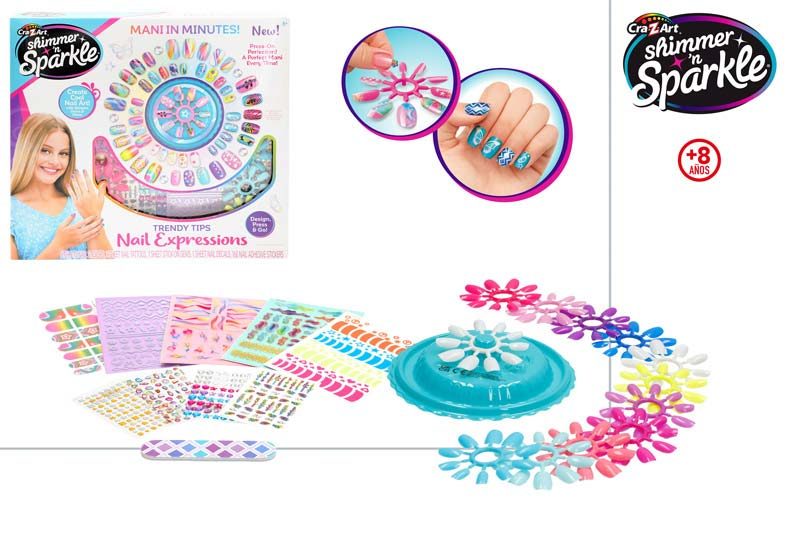 [147356] Estudio de Uñas Shimmer Sparkle
