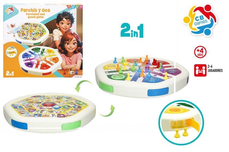 [147359] Juego Fparchis/Oca 6 Jugadores