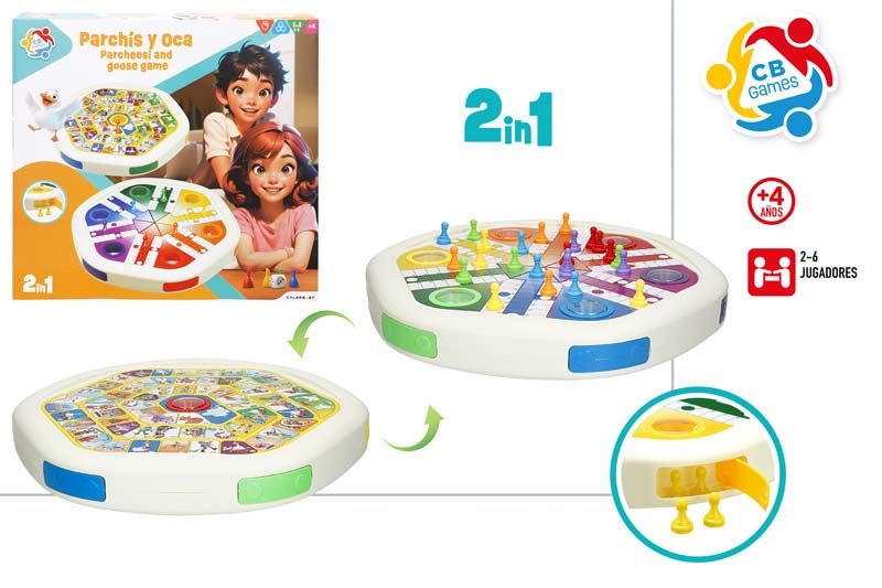 [147359] Juego Fparchis/Oca 6 Jugadores